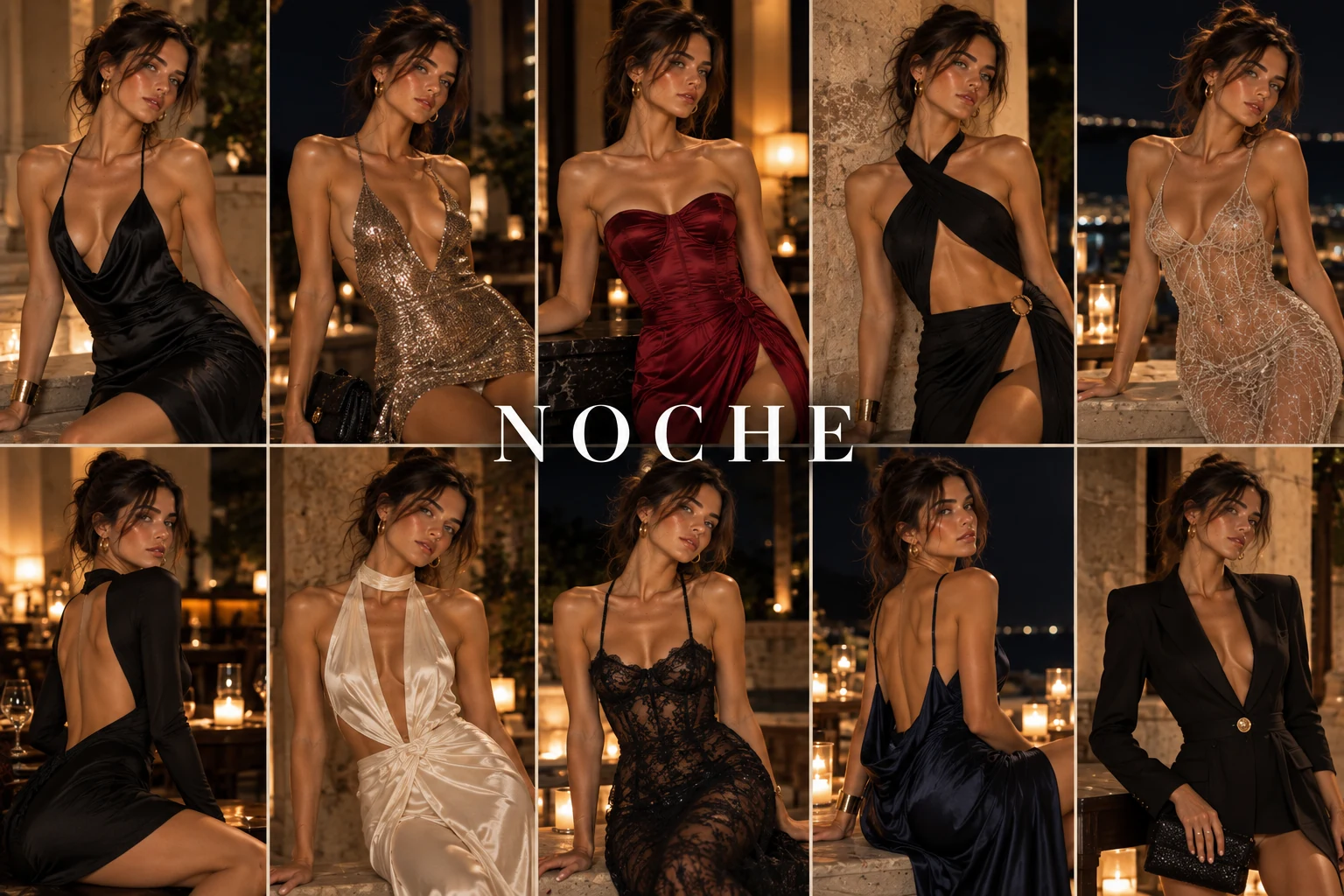 Editorial GRUT Night, diez looks de noche